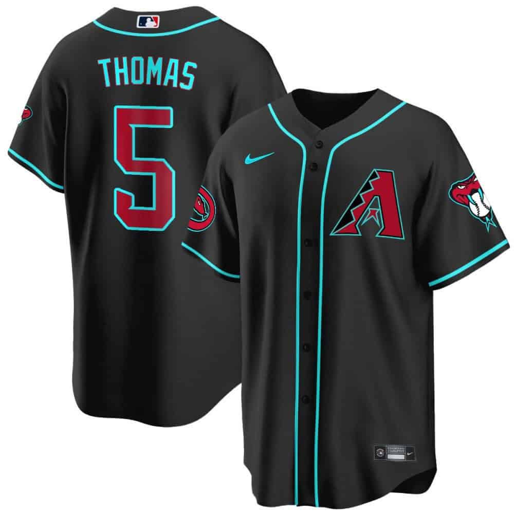 Men Arizona Diamondback #5 Thomas Black 2024 Nike Cool Base MLB Jersey->indianapolis colts->NFL Jersey